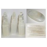 Selenite stones