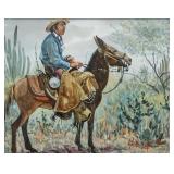 Austin Deuel Man on Burro original