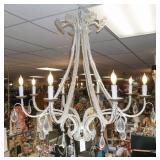 Exquisite glass chandelier