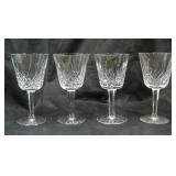 Waterford claret wine goblets