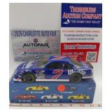 NASCAR #7 1:24 scale die cast stock car Bank