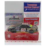 NASCAR # 60 1:24 scale die cast stock car Bank