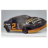 Vintage NASCAR #2 Miller Cardboard Ad Sign