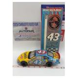 NASCAR #43 1:24 scale die cast stock car