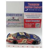 NASCAR 8# 1:24 scale die cast stock car