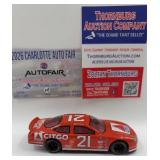 NASCAR 21# 1:24 scale die cast stock car