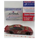 NASCAR 8#  1:24 scale die cast stock car