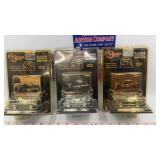 NASCAR Die Cast cars (3) Silver Ann.  Series