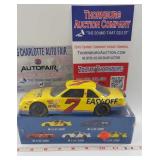 NASCAR  #7 1:24 scale die cast stock car Bank