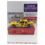 NASCAR # 7 1:24 scale die cast stock car Bank