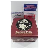 Richard Petty Tin with Trading cards