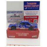 NASCAR # 20 1:24 scale die cast stock car Bank