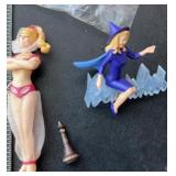 I Dream Of Jeanni & Bewitched Christmas ornaments