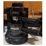 Espresso cappuccino Betty Crocker series machine