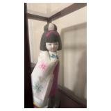 Geisha doll, and Case