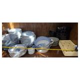 Vintage Bowls, Cups and small serving trays