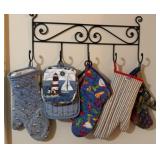 Potholders and hanger