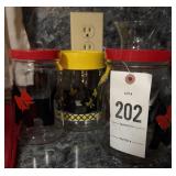 Scottish terrier jars