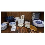 Vintage Japanese saucers, bowls...