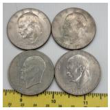 Bicentennial Eisenhower dollar coins
