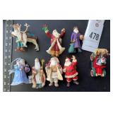 Santa Claus Christmas ornaments (8)