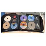 CD case with CDs