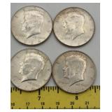 1964 Kennedy half dollars