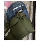 Sleeping bag and air mattress