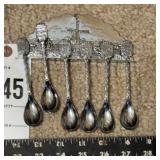 Dutch souvenir,spoons and decorative rack