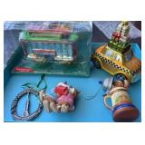 Christmas ornaments Train car