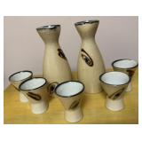 Sack Set ( Brown with swirl design )