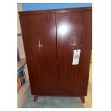 Vintage record player cabinet