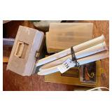 Fishing boxes and rod holders