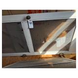 Wooden screen door