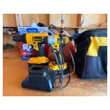 Dewalt power tools and bag