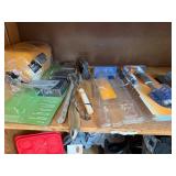Shelf lot, barbecue tools, and more