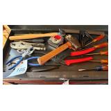 Bucket of hand tools