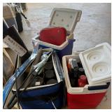 Miscellaneous cooler lot