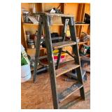 Wooden step ladder