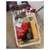 Painting, trays and rollers