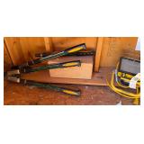 work light and cutters