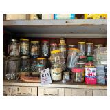 Jars of screws and more