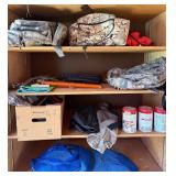 Shelf lot- hunting bags.....