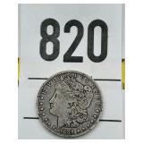Morgan Silver dollar 1891