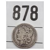Morgan Silver dollar 1890
