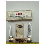 Case bone Canoe pocket knife