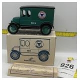 Solite Gasoline 1920 Truck Bank Die Cast Bank