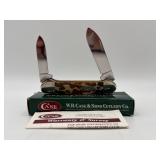 Case leopard canoe pocket knife