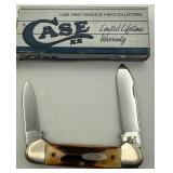 Case pocket knife, bone canoe