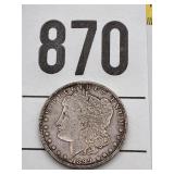 Morgan Silver dollar 1899